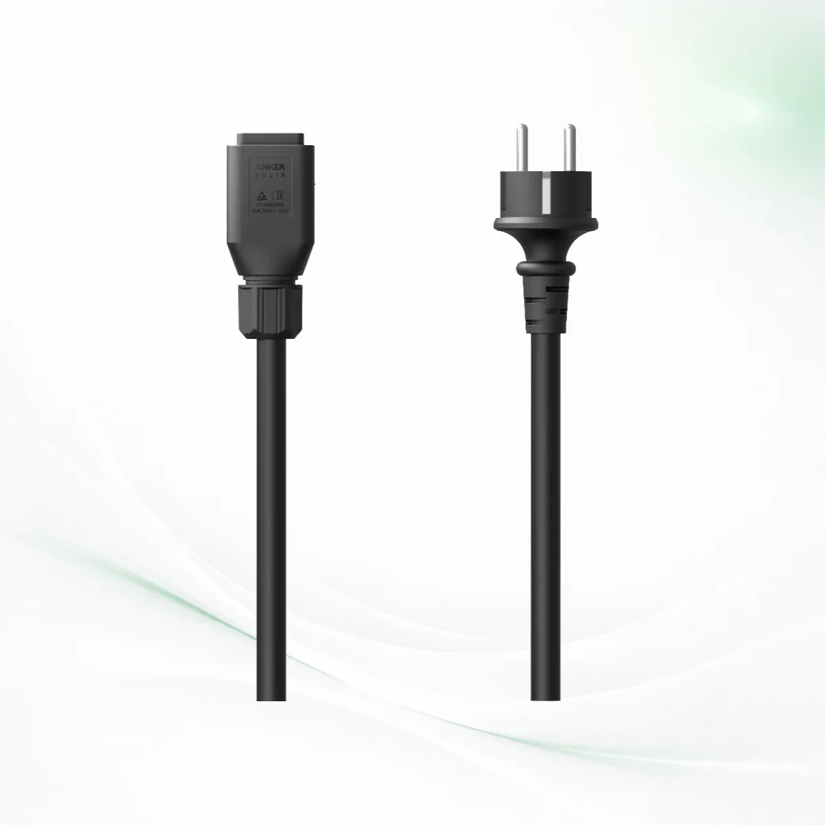 Anker SOLIX AC-Kabel met Schuko-Stekker (15m)